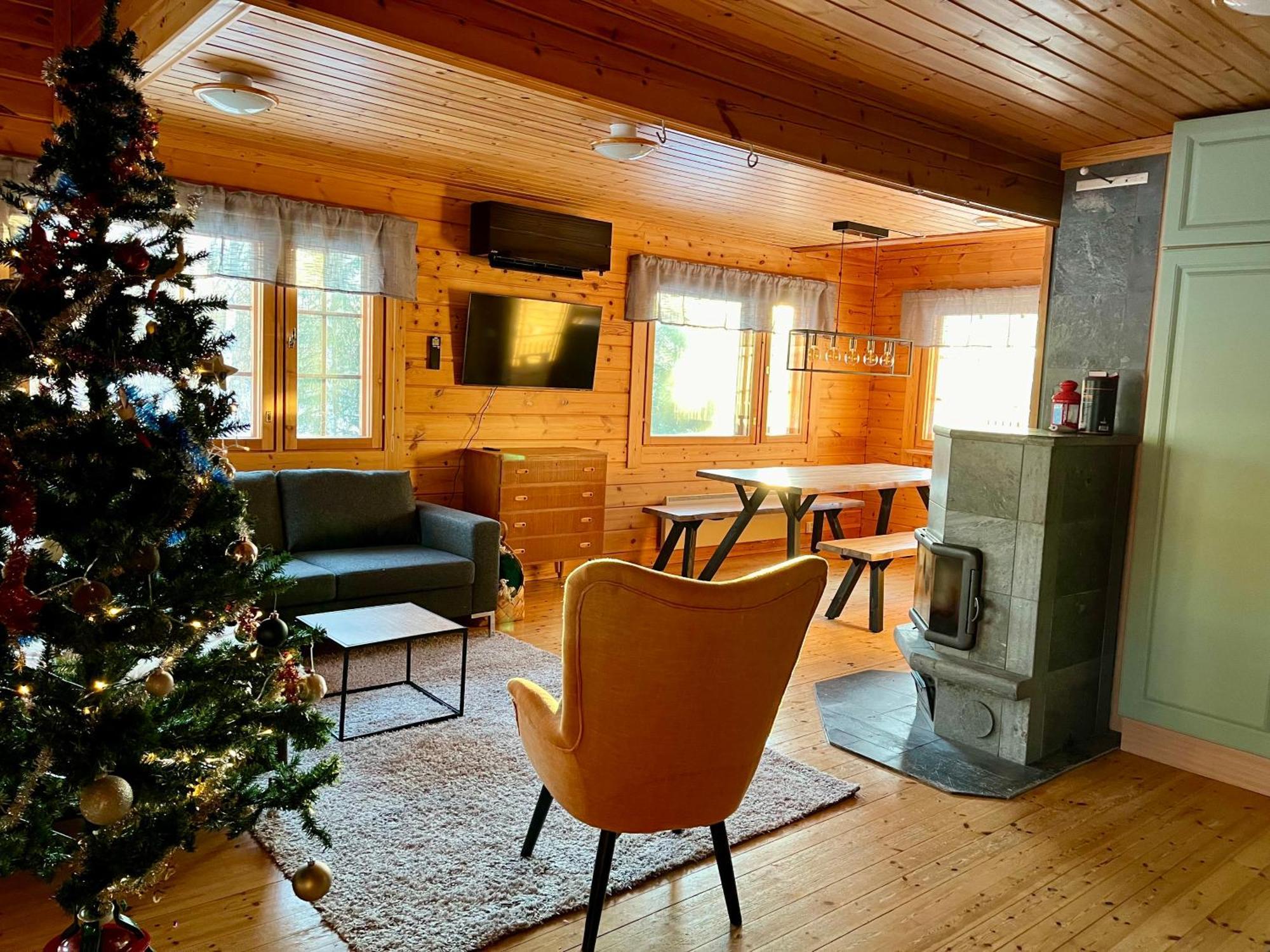Log Cottages In 10 Min From Santa Claus Village-Sauna&Freeparking ロヴァニエミ エクステリア 写真