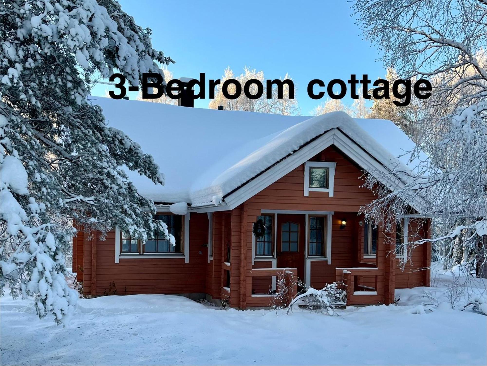 Log Cottages In 10 Min From Santa Claus Village-Sauna&Freeparking ロヴァニエミ エクステリア 写真